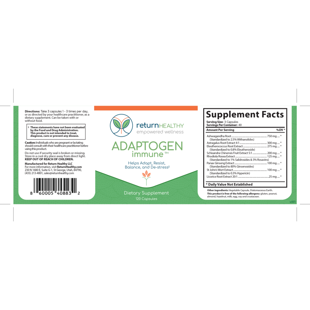 Product image for Adaptogen Immune.