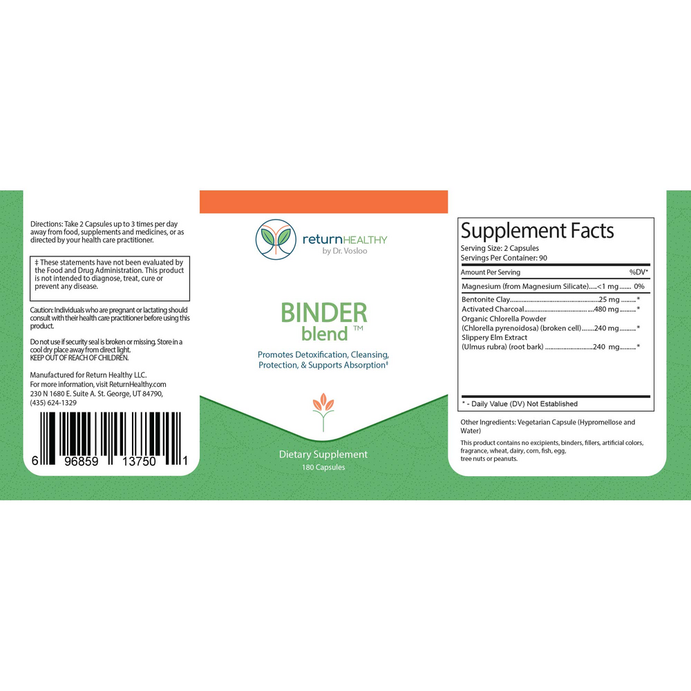 Product image for Binder Blend.
