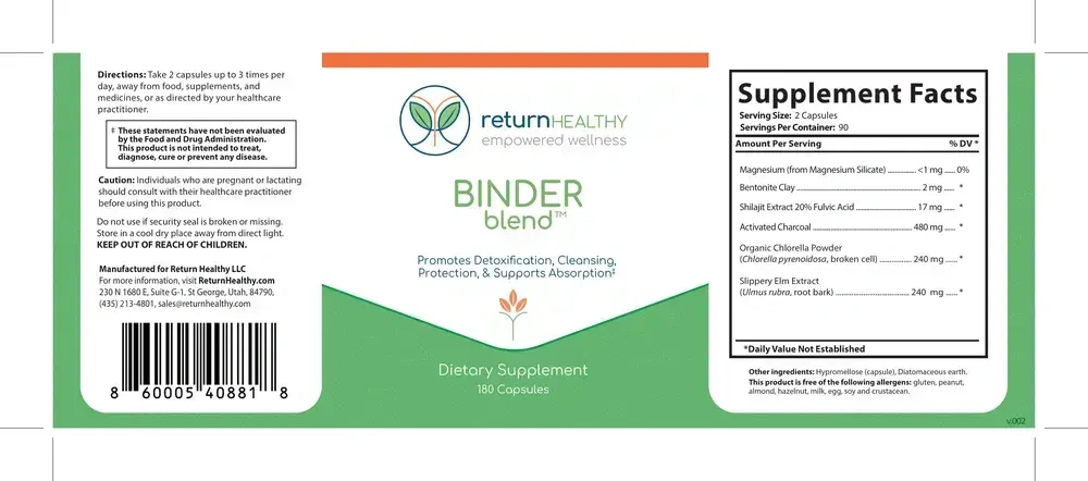 Product image for Binder Blend.