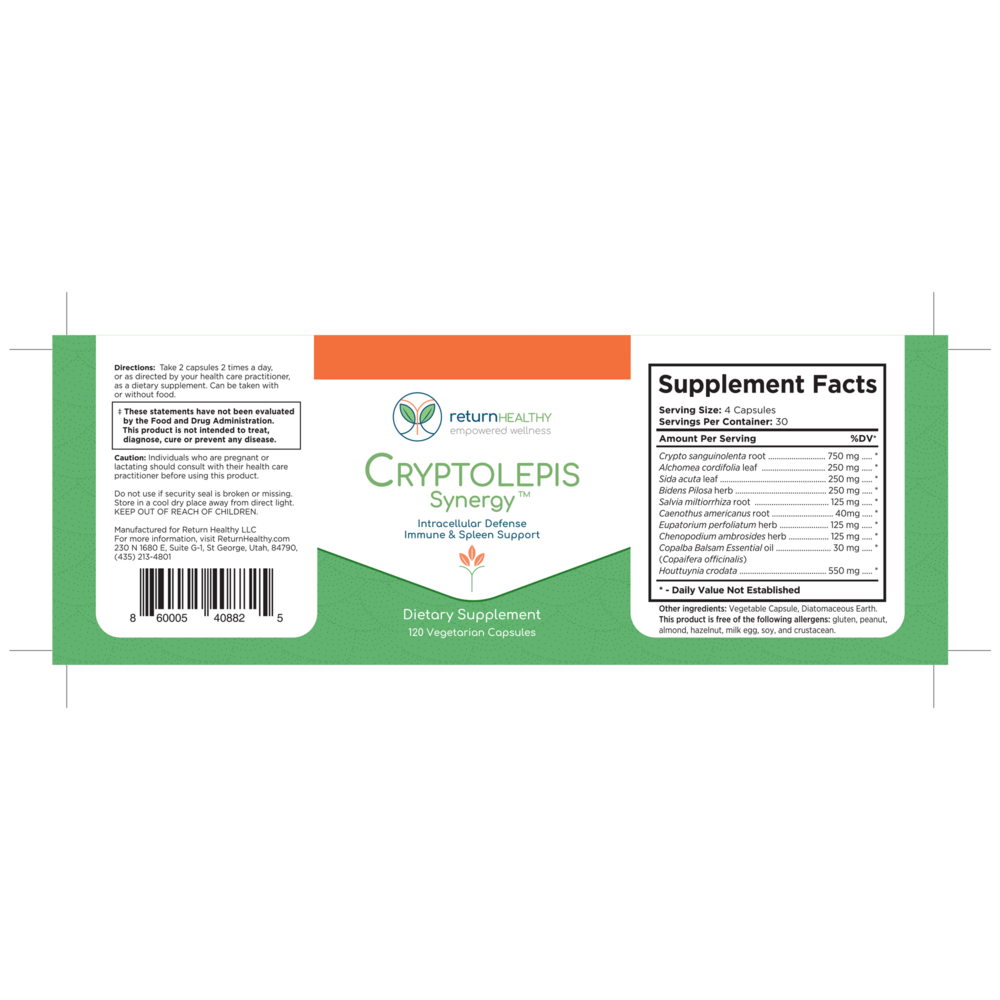 Product image for Cryptolepis Synergy.