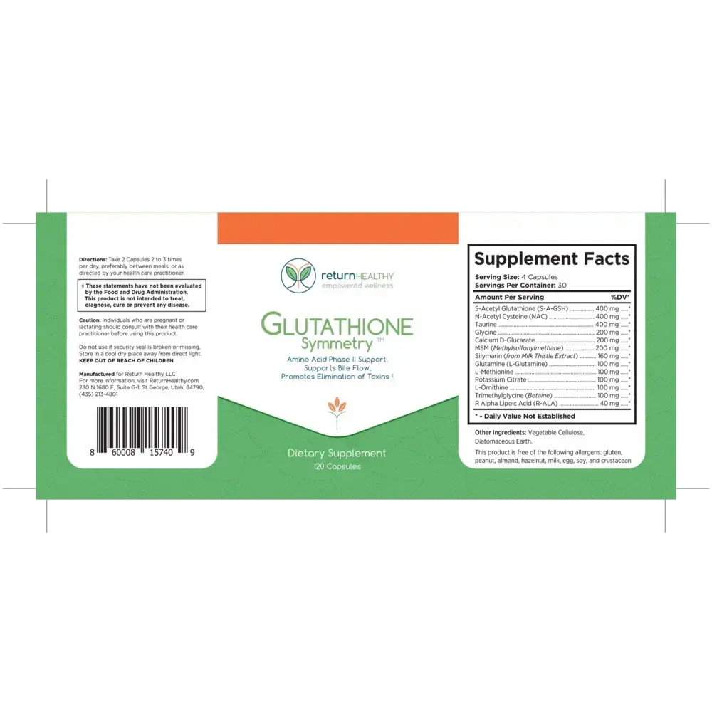 Product image for Glutathione Symmetry.