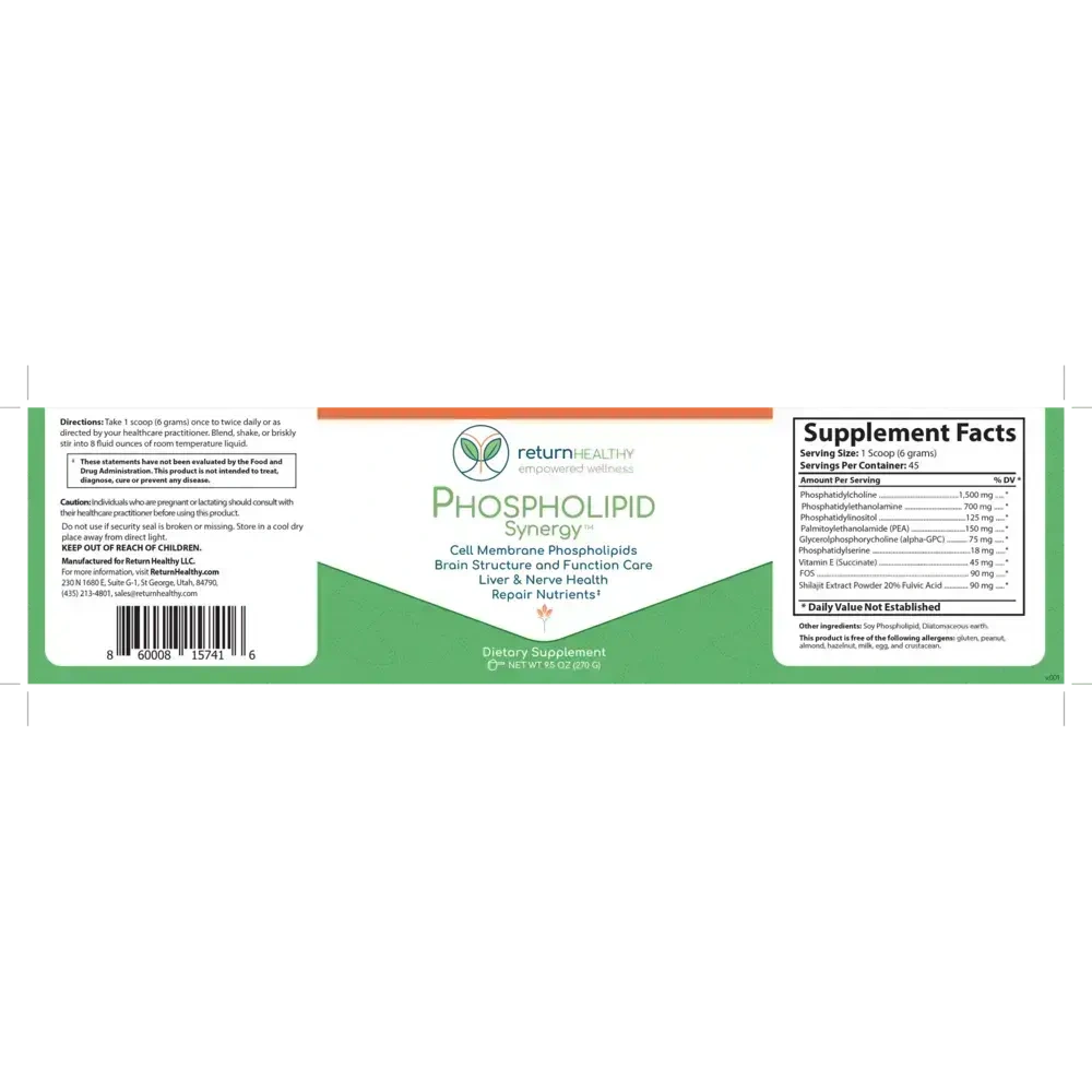 Product image for Phospholipid Synergy Powder.