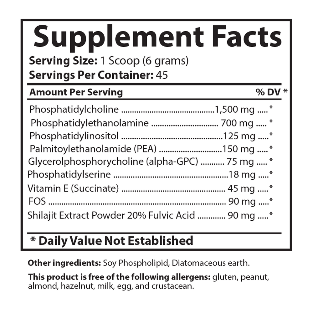 Product image for Phospholipid Synergy Powder.