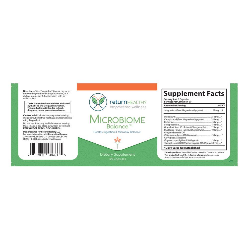 Product image for Microbiome Balance.