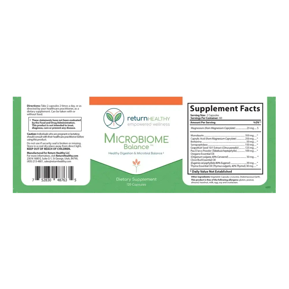 Product image for Microbiome Balance.