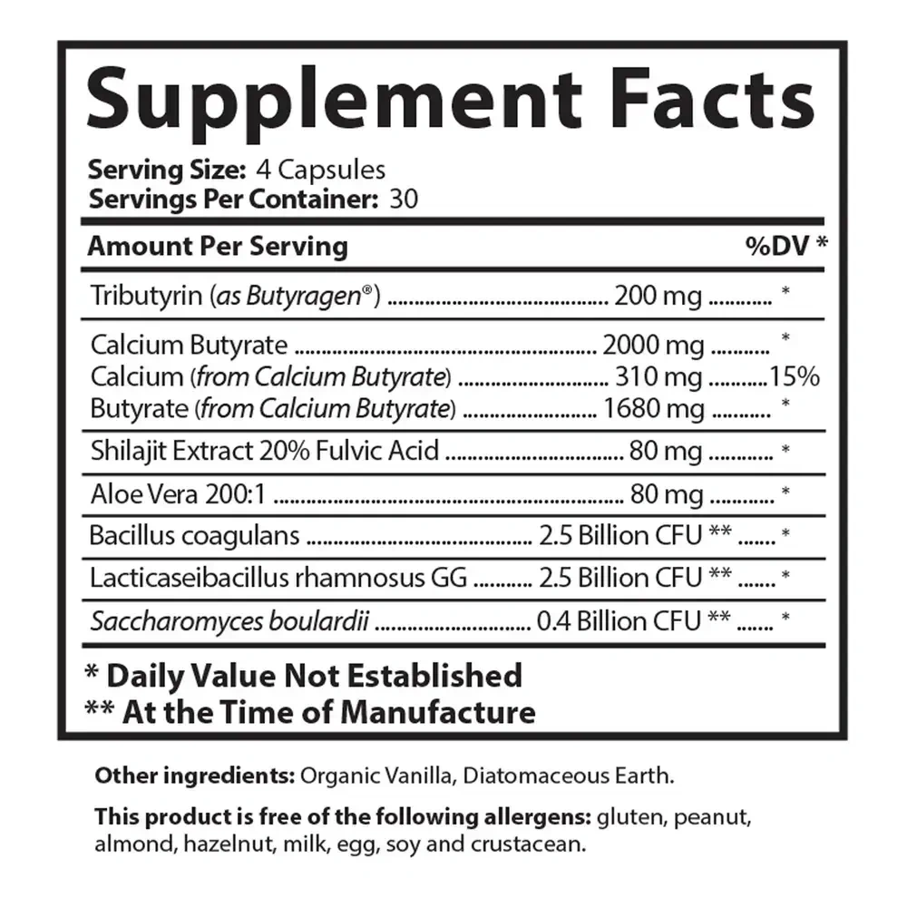 Product image for Double Butyrate.
