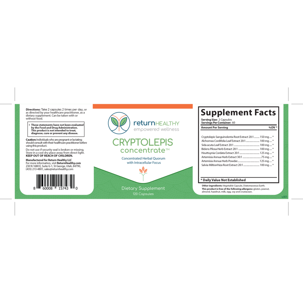 Product image for Cryptolepis Concentrate.