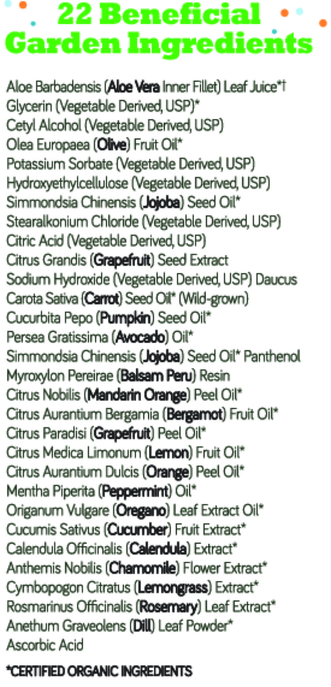 Product image for Spring Garden Conditioner and Detangler.