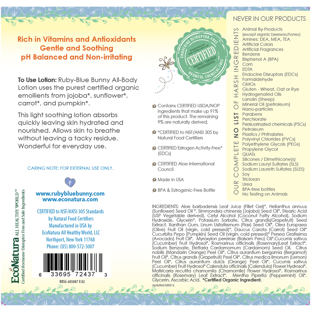 Product image for Spring Garden Lotion.