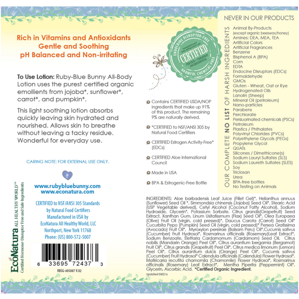 Product image for Spring Garden Lotion.