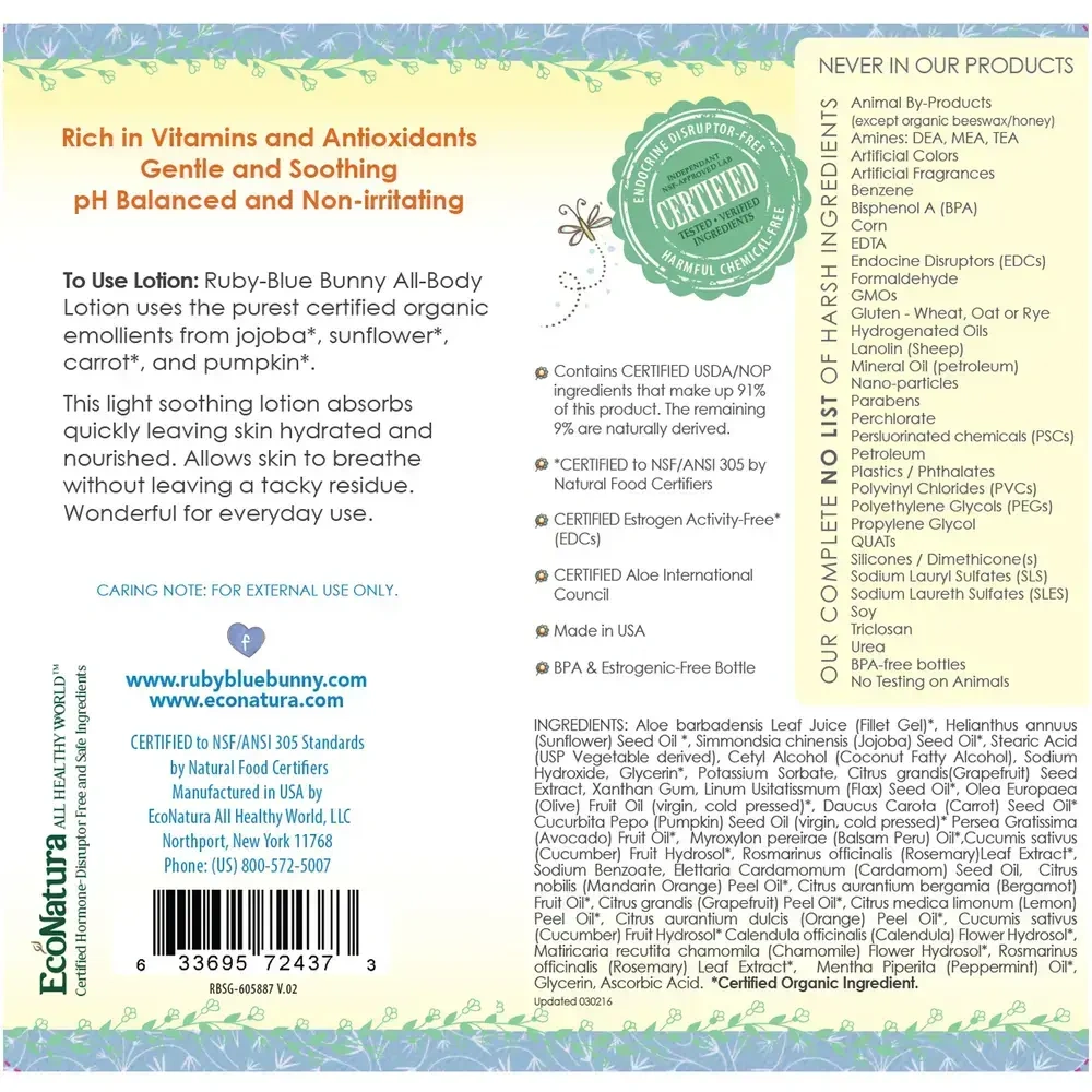 Product image for Spring Garden Lotion.