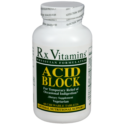 Acid Block Chewable Tablets 60 tablets