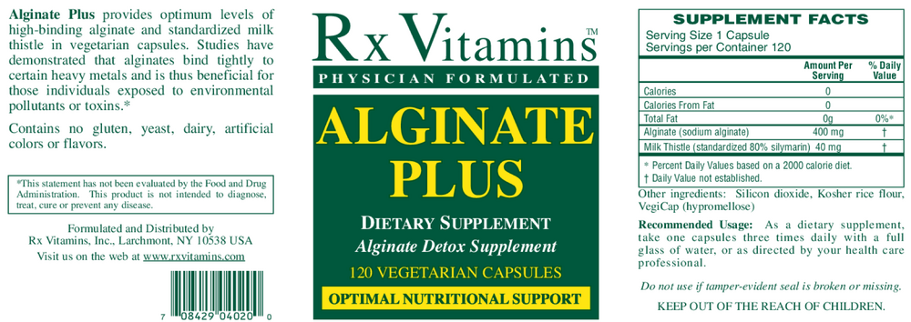 Product image for Alginate Plus.