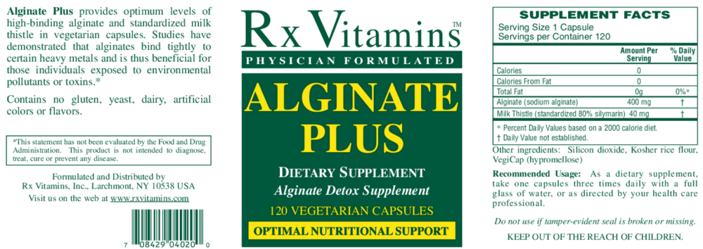 Product image for Alginate Plus.
