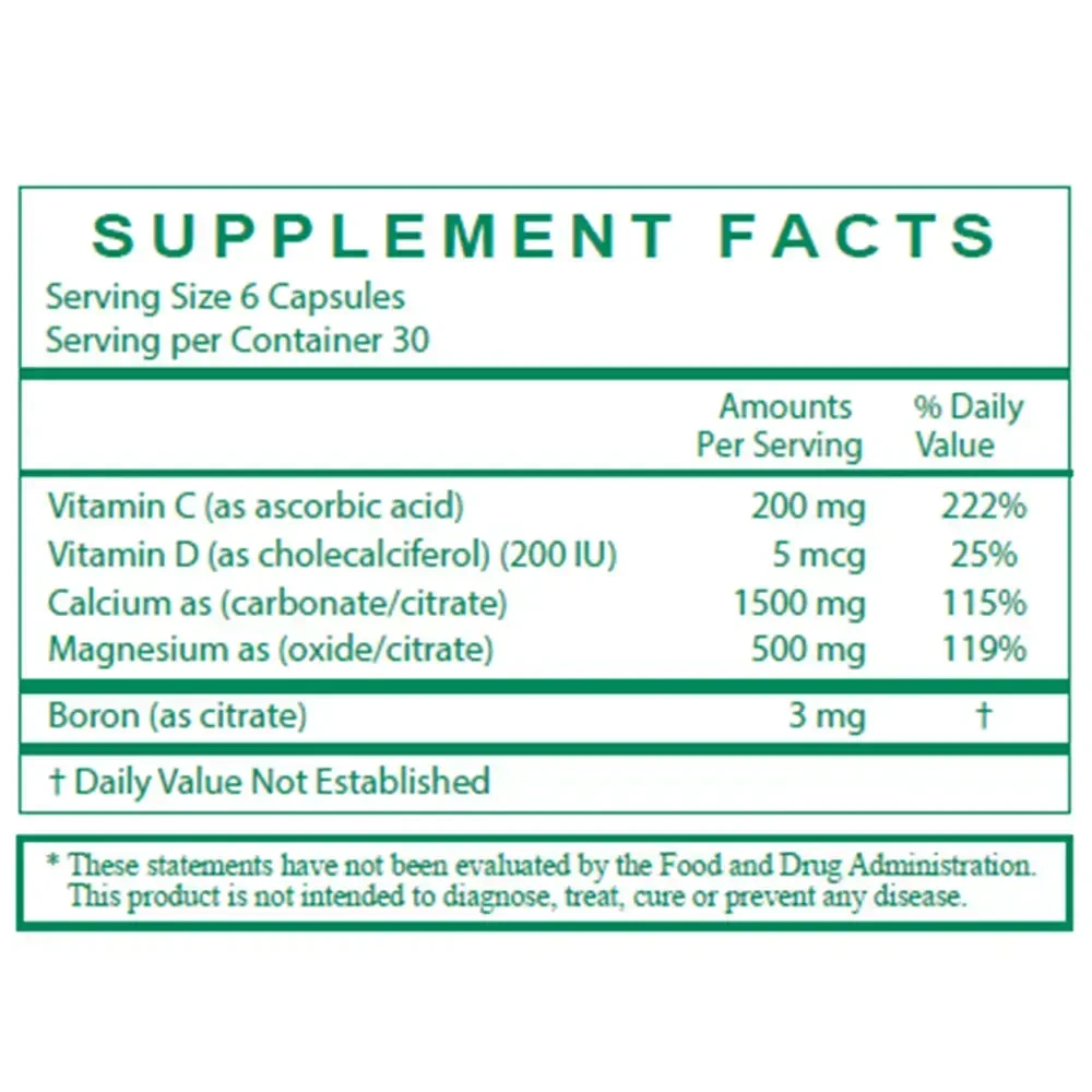 Product image for Bone Density Formula.