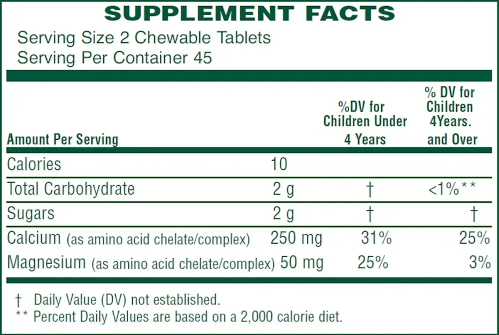 Product image for Chewable Cal/Mag.