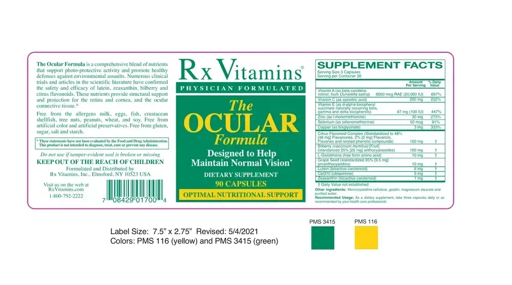 Product image for Ocular Formula.