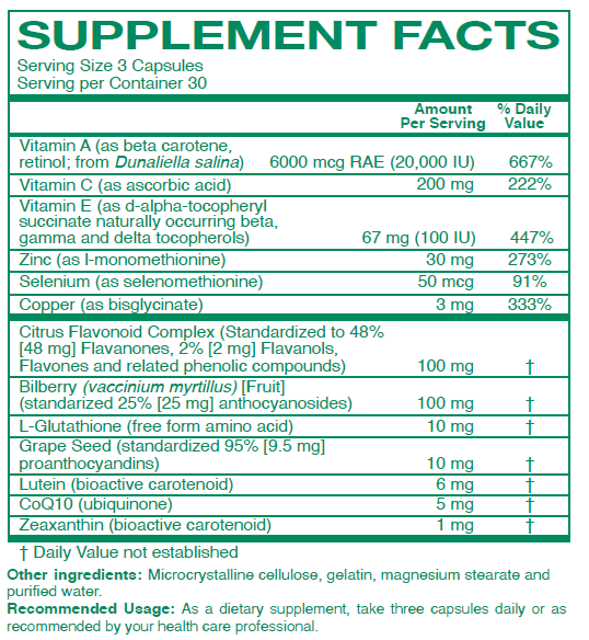 Product image for Ocular Formula.