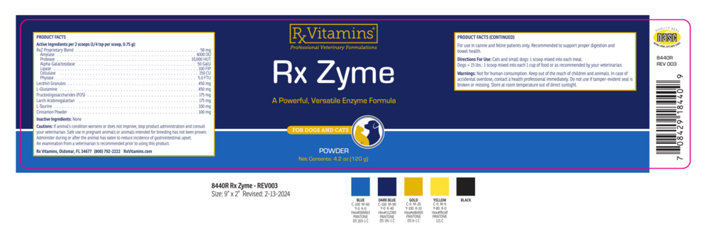 Product image for Rx Zyme Powder.