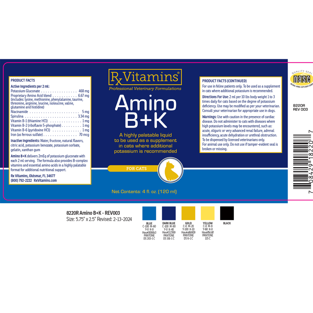 Product image for Amino B+K.