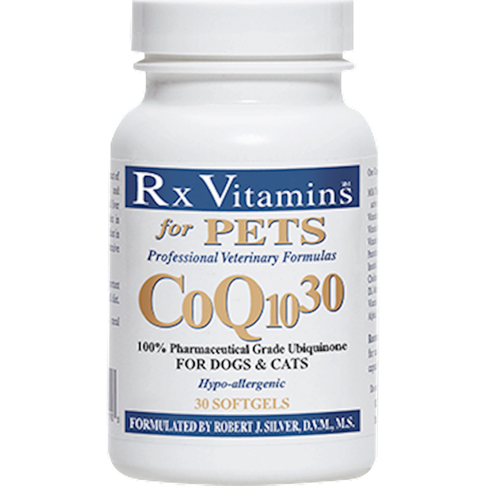 Product image for CoQ10 30 for Dogs &amp; Cats.