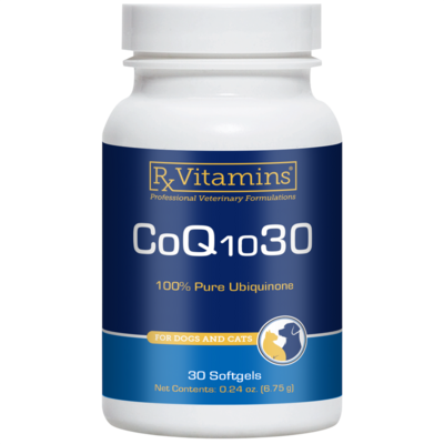 CoQ10 30 for Dogs & Cats 30 Softgels