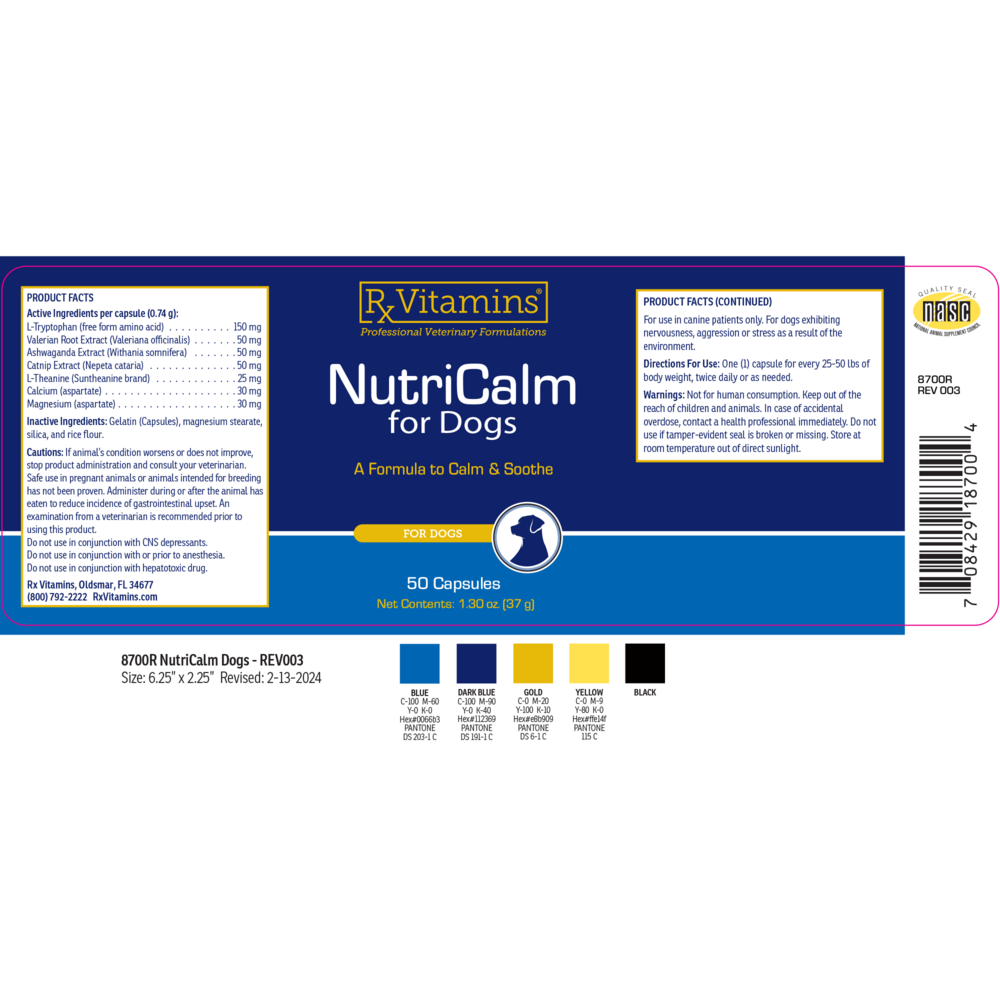 Product image for NutriCalm Dogs.
