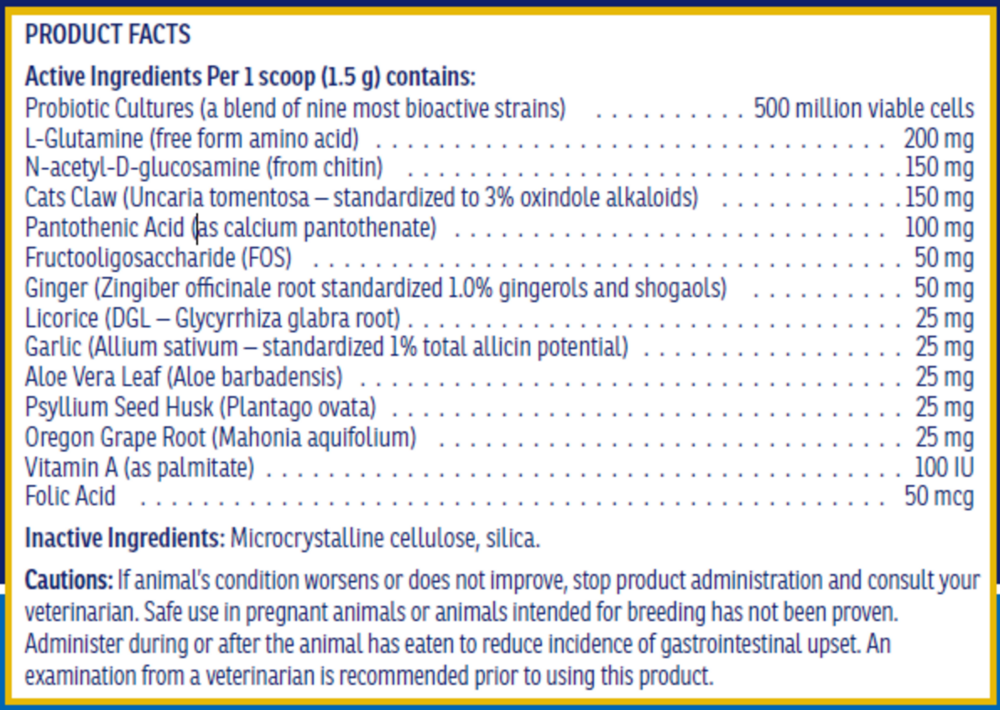 Product image for NutriGest for Dogs &amp; Cats Powder.
