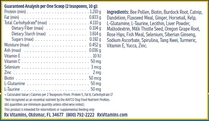 Product image for Nutritional Support for Dogs &amp; Cats.