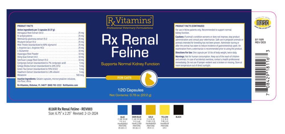 Product image for Rx Renal Feline.