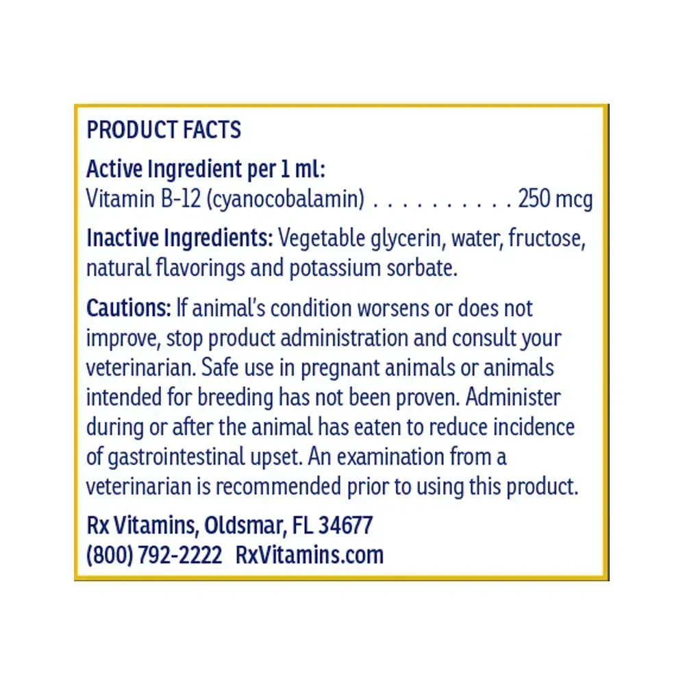 Product image for Rx B12.