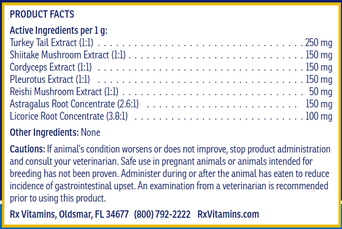 Product image for Rx Coriolus Forte.