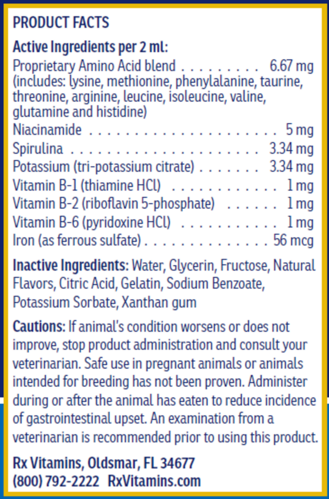 Product image for Amino B-Plex.