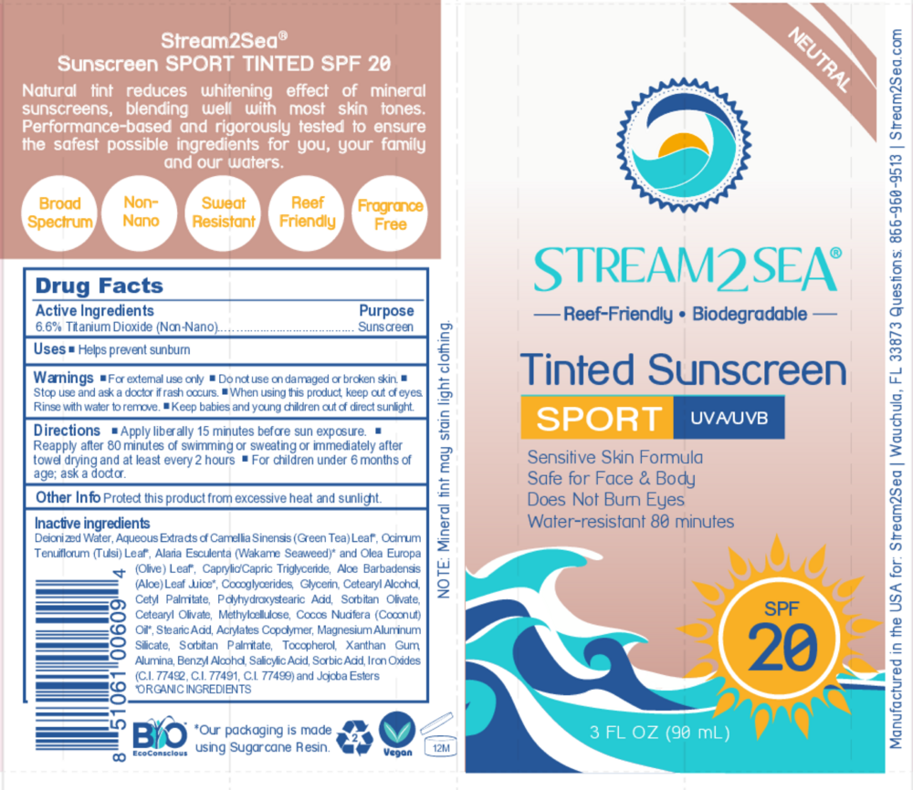 Product image for EcoTinted Sunscreen for Face &amp; Body Spor.