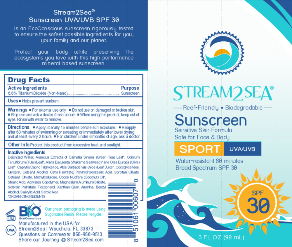 Product image for Sunscreen for Face &amp; Body Sport SPF 30.