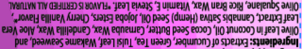 Product image for Hydrate Lip Balm - Cherry Vanilla.