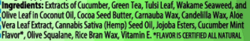 Product image for Hydrate Lip Balm - Cucumber Mint.