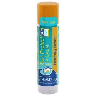 SPF 30+ Lip Balm - Naturally Naked 0.15 Ounces