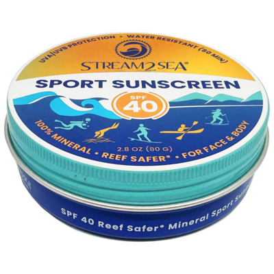 SPF 40 Sport Sunscreen Zinc Balm 2.8 Ounces