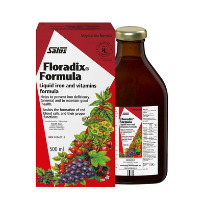 Floradix Liquid Iron 500 Milliliters