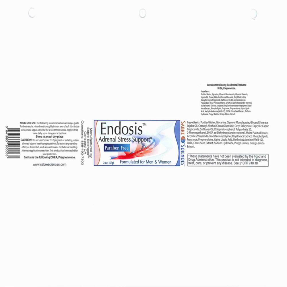 Product image for Endosis/Stress Adrenal creme.