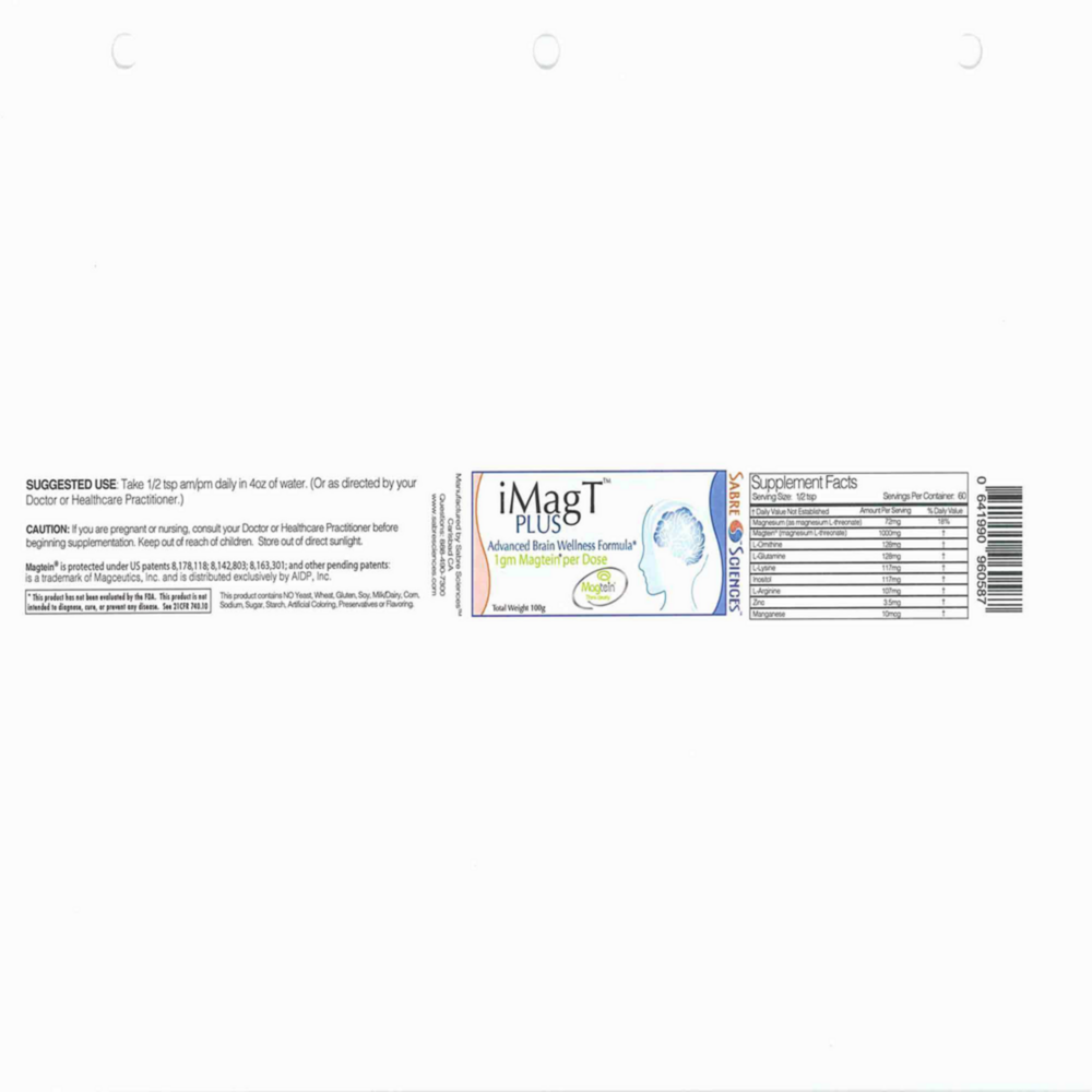 Product image for iMagT Plus powder.