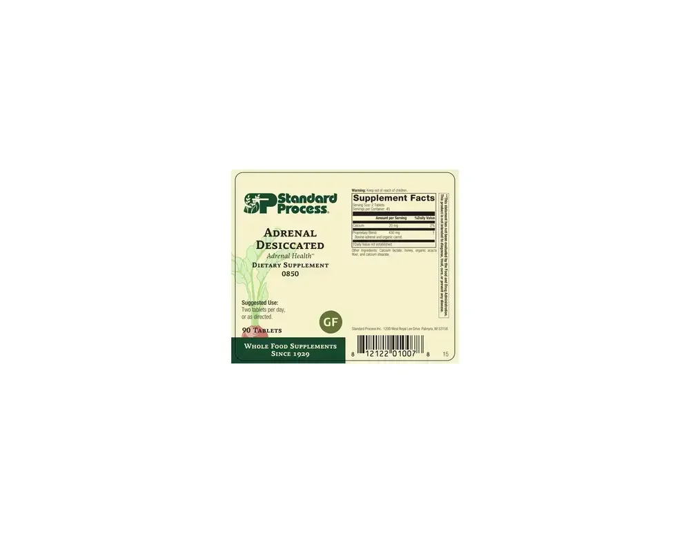 Product image for Adrenal Desiccated.