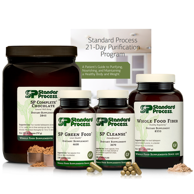 Purification Product Kit with SP Complete® Chocolate and Whole Food Fiber (Kit)