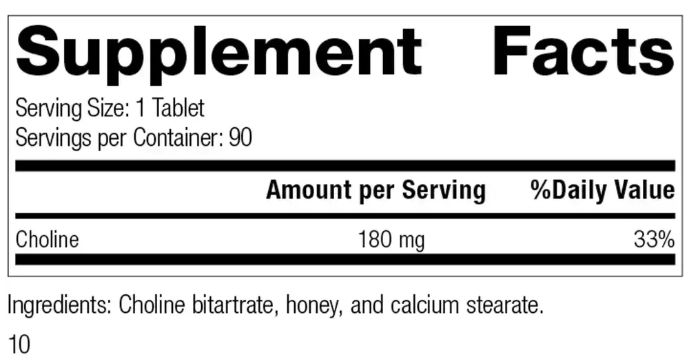 Product image for Choline.