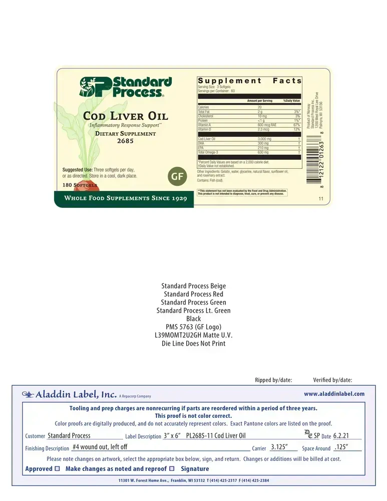 Product image for Cod Liver Oil.