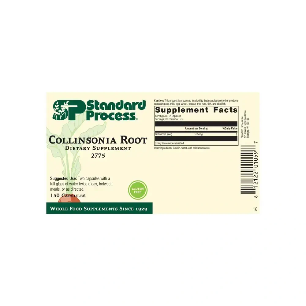 Product image for Collinsonia Root.