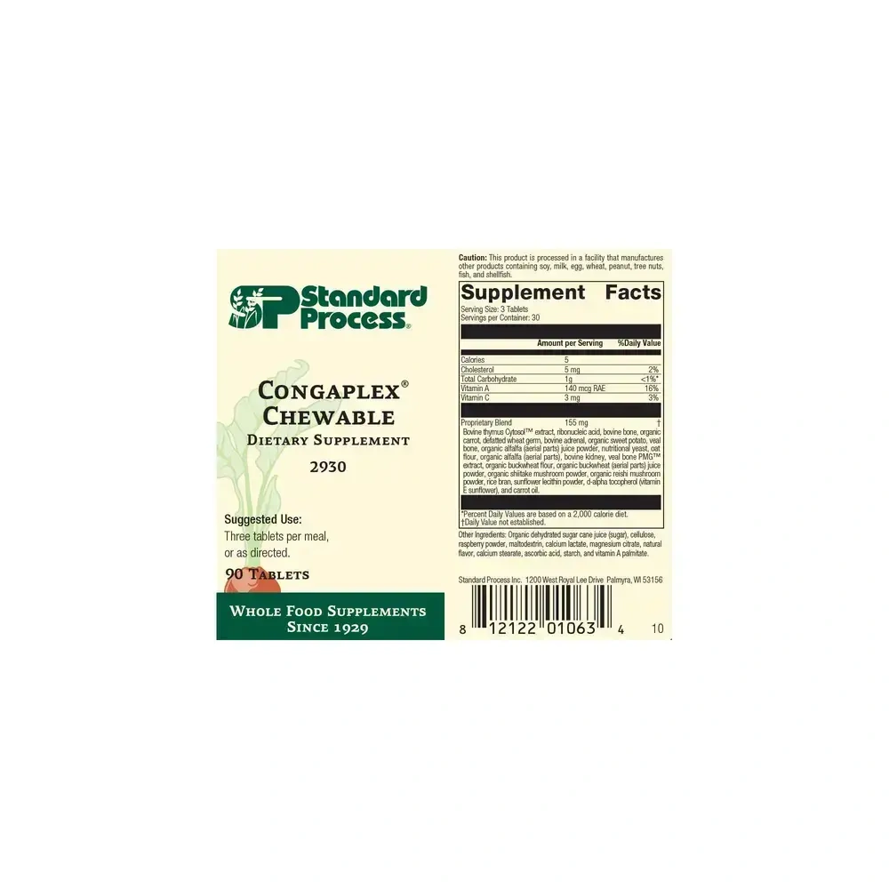 Product image for Congaplex® Chewable Tablets.