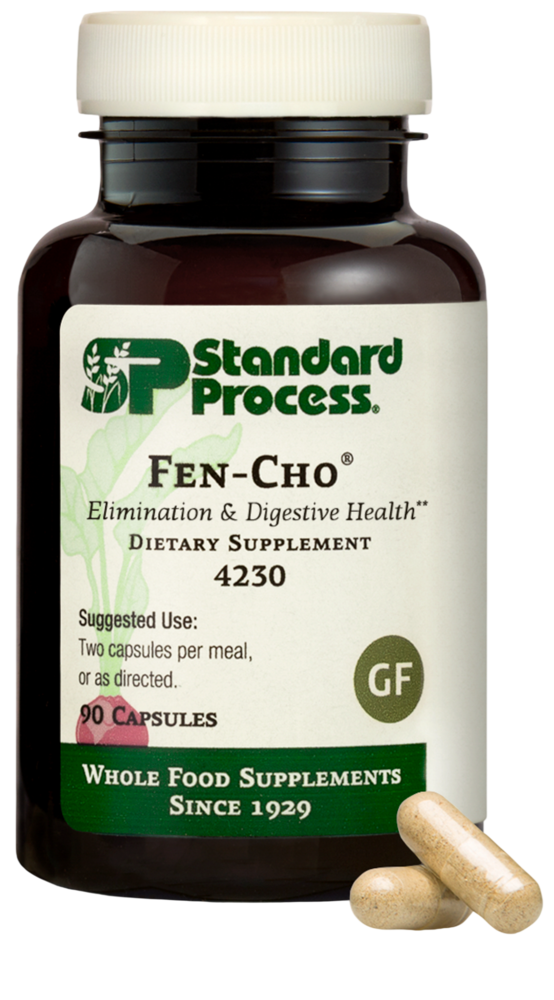 Fen-Cho supplement bottle
