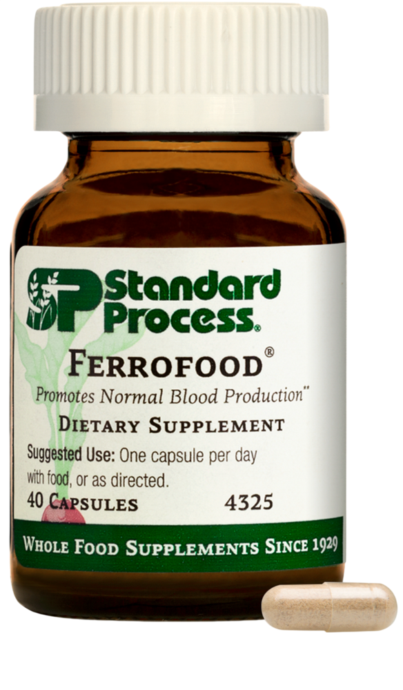 Ferrofood supplement bottle